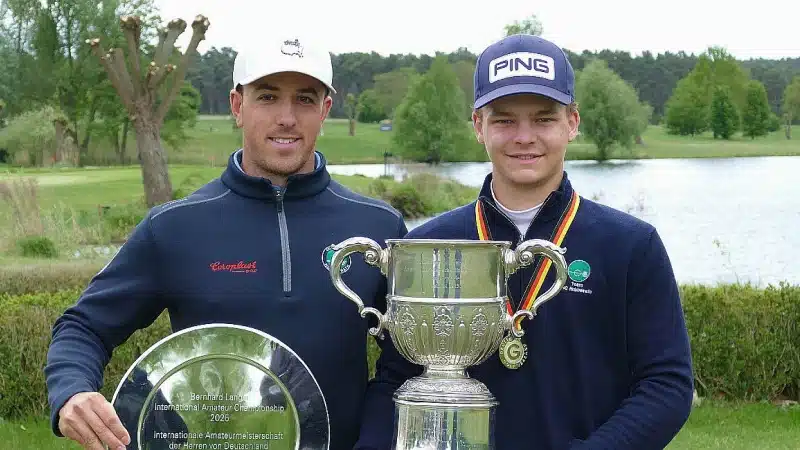 Cedrik Otten und Richard Saunders bei den International Amateur Championship 2025
